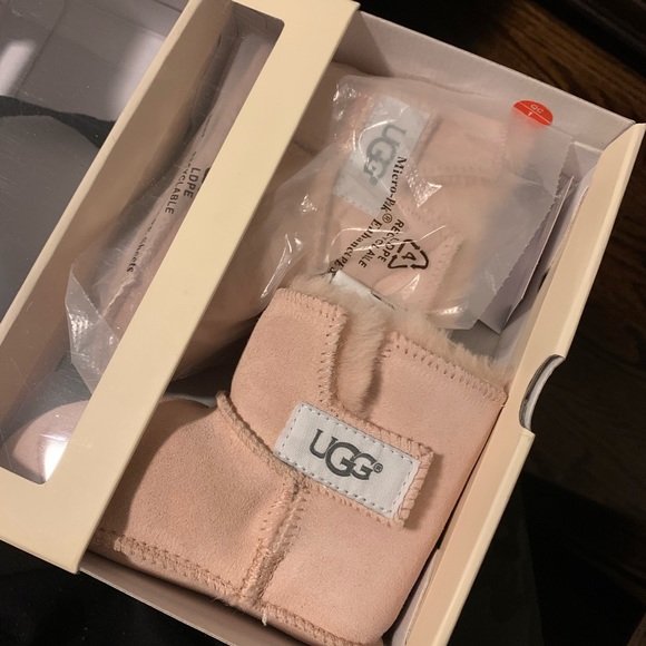 UGG Other - UGG Erin Boots Pink infant toddler booties fur
